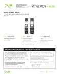 DV8 Offroad STJL-04 Hinge Mounted Steps Installation Instructions
