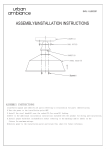 Urban Ambiance ULB2201 Ceiling Light Installation Guide