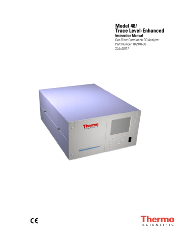 Thermo Fisher Scientific 48i-TLE User Manual | Manualzz