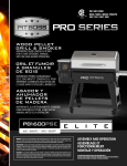PIT BOSS PB1600PSE Wood Pellet Grill Owner&rsquo;s Manual
