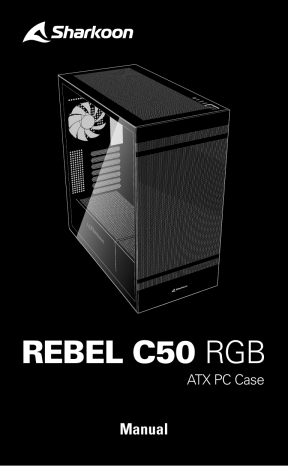 Manual Sharkoon Rebel C50 RGB - Black - Descarga Gratuita | Manualzz