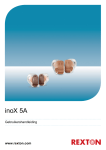 REXTON INOX ITC 5A Gebruikershandleiding