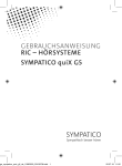 SYMPATICO quiX 4 G5 Benutzerhandbuch