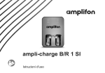 AMPLIFON AMPLI-CHARGE B/R 1 SI: Guida Utente