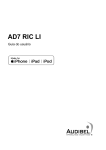 Audibel AD7 RIC LI Guia do Usu&aacute;rio | AI Chat &amp; PDF