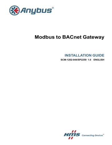 Anybus AB9900 Installation Guide - Download PDF | Manualzz