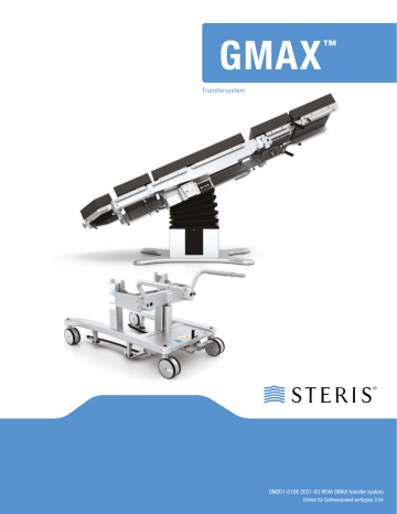 Steris Gmax Transfer System / Gmax OP-Tisch Bedienungsanleitung | Manualzz