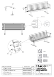 Hags 8037713 Armrest Sofiero Installation Guide