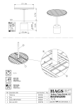 Hags 8054271 Round Table Sofiero Installation Guide