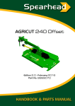 Spearhead Agricut 240 Offset (9924002) Rotary Mower Parts Manual
