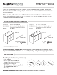 Magick woods KU.VB200 Installation Instructions