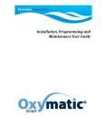 Hydrover OXYMATIC smart Installation, Programming &amp; Maintenance Manual