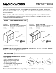 Magick woods KU.VB202 Installation Instructions