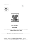 North FGASE400 Cooker Owner's Manual