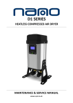 Nano D1 NDL Desiccant Dryer Service Manual