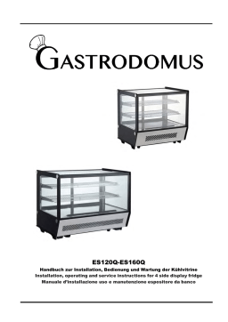 Gastrodomus ES160Q Manual - Installation, Operation & Maintenance