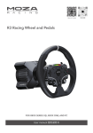 MOZA RACING R3 Racing Wheel and Pedals User Manual