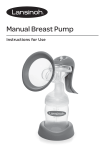 Lansinoh 50520 instruction manual