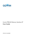GOWIN PSRAM Memory Interface IP User Guide - Read Online &amp; Download