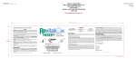 Steris Revital-Ox Resert High Level Disinfectant Instructions for Use