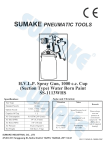 Sumake SS-1113WHS HVLP Spray Gun Manual