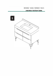 HERNEST HEBRBC-0020 36 Inch Bathroom Vanity Instruction manual