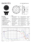 SB ACOUSTICS SB23MFCL45-8 Polypropylene Subwoofer User Guide