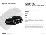 idat-aSTaRT A57BBE3 2017 Hyundai Elantra STD Key Automatic Installation Guide