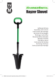 Manuel d&rsquo;utilisation de la pelle Rayzer de Hammersmith M36063