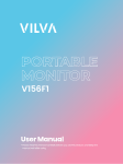 VILVA V156F1 Portable Monitor for Laptop User Manual