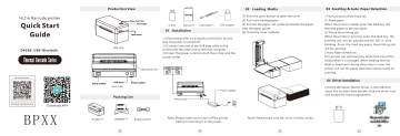 BPXX D465B Barcode Printer User Guide - Download & Read Online | Manualzz