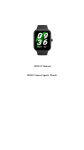 Vibeat IDW15 Smart Sports Watch Instruction manual