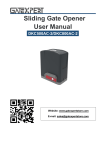 GATEXPERT DKC500AC-2 Sliding Gate Opener Manual