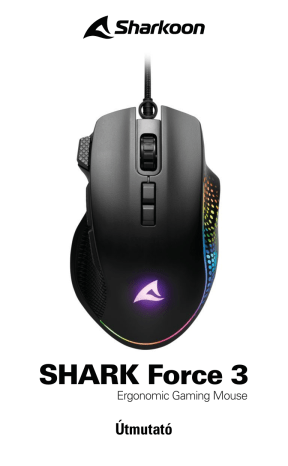 Sharkoon SHARK Force 3 Mouse Owner's Manual | Manualzz