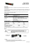 Rinstrum N740 Owner's Manual - High Visibility Weight Indicator