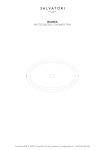 Balnea Shower tray Installation Manual - Salvatori