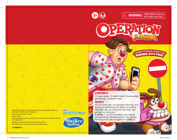 Operation Junior Board Game Instructions | Manualzz