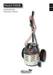 Schou 93608 Weed Burner Owner Manual