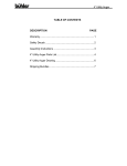 Farm King 4" Utility Auger Operator and Parts Manual