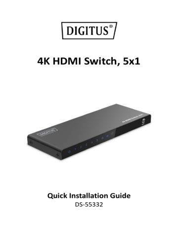 Digitus DS-55332 Quick Start Guide | Manualzz