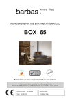 Barbas BOX 65 * User Manual - Download PDF