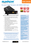 Blankom ADE-264 Quick Start Guide