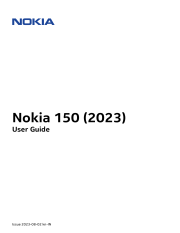 Nokia 150 Keypad Phone User Guide - Read Online or Download | Manualzz