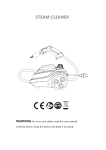 Hilitand 2000W Handheld Steam Cleaner Manual