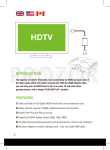 PROZOR Xbox to HDMI Converter HDMI Cable User Manual