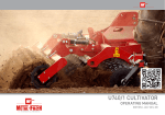 Metal-Fach U740/1 Cultivator Instructions Manual