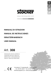 Stocker 308 Electric Thermal Weed-killer Manual | Download PDF