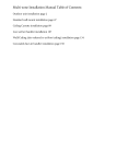 Blueridge BMM55HH19-6W-6W-9W-9W-30W HYPER HEAT Five Zone Ductless Mini-Split Heat Pump System Installation Manual