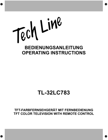 Tech Line TL-32LC783 User Manual | Manualzz