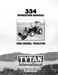 Tytan 334 Operation Manual